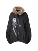 Oversized Polar Fleece Jacket image 4