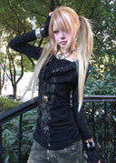 Layered Swing Neck Base Shirt image 5