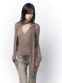 Dune Silk-Knit Top image 6