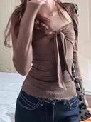 Truffle Bow-Embellished Blouse image 3