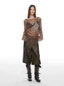 Open-Knit Starry Sweatshirt image 2