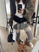 Fur Patchwork Belt image 4