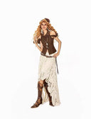 Alabaster Lace Drift Skirt image 5