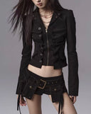 Victorian Gothic Corset Shirt image 7