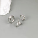 Starburst Couple Knuckle Ring image 8