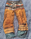 Multi-belt Printed Jeans image 7