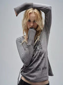 Punk Print Slub Tee image 4