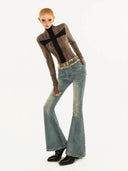 Grand Cross Patchwork Long-sleeve T-shirts image 1