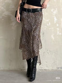 Safari Breeze Midi Skirt image 5