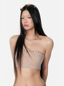 Cross Studded Bustier Set image 7