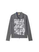 Pistol Rock Band Print Zip Hoodie image 4