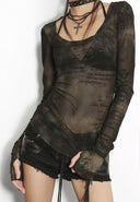 Script Knit Top image 5