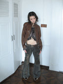Grunge Bell Bottom Pants image 4