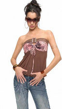 Suede Serpent Cloud Top image 5