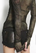 Script Knit Top image 6
