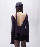 Grapevine Dual-V Velvet Tunic image 9
