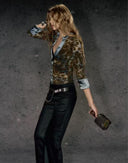 Parisienne Tamed-Leopard Plunge image 9