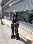 Camouflage Star-Print Hooded Cardigan image 8