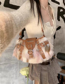 Gradient plush bag image 0