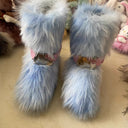 Fox Fur Snow Boots image 6