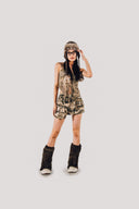 Camouflage Cargo Mini Skirt image 2