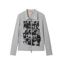 Pistol Rock Band Print Zip Hoodie image 5