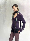 Grapevine Dual-V Velvet Tunic image 8