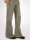 Cross-print Jeans image 4