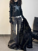 Flared cargo pants image 7