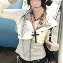 Knitted Hooded Sweater image 4