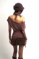 Metal Rhinestone Printed Top image 13