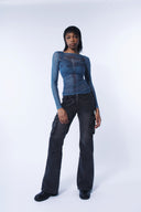 Flared cargo pants image 12