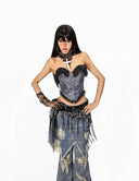 Punk Destroyer Skirted Jeans image 3