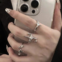 Starburst Couple Knuckle Ring image 0