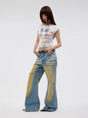 Lace-trimmed Short Sleeve T-shirt image 2