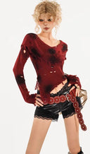 Spray-painted Pattern Sweater image 10