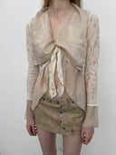 Wool-Blended Open-Front Shirt image 3