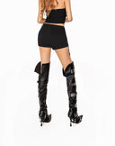 Neon Grommet Biker Shorts image 2