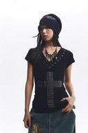 Serenity V-Diamond Tee image 7
