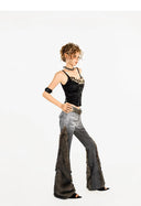 Embossed Peach Skin Fabric Top image 9