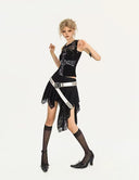 Asymmetric Hem Lace Skirt image 9