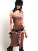 Hand-painted Floral Print Top image 5