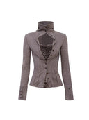 Mock Two-Piece Neckline Top image 4