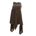 Belted Pleated Maillard Midi image 4