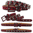 Skull Head Decorated Belt image 3
