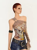 Dusty Pink Mesh image 2