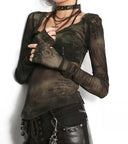 Siren's Embossed Monogram Tulle image 6