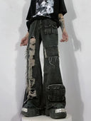 Distressed Multi-pocket Jeans image 7