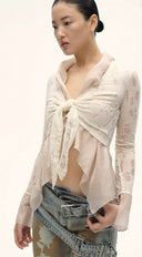 Wool-Blended Open-Front Shirt image 8