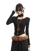 Essential Slash Neck Top image 2